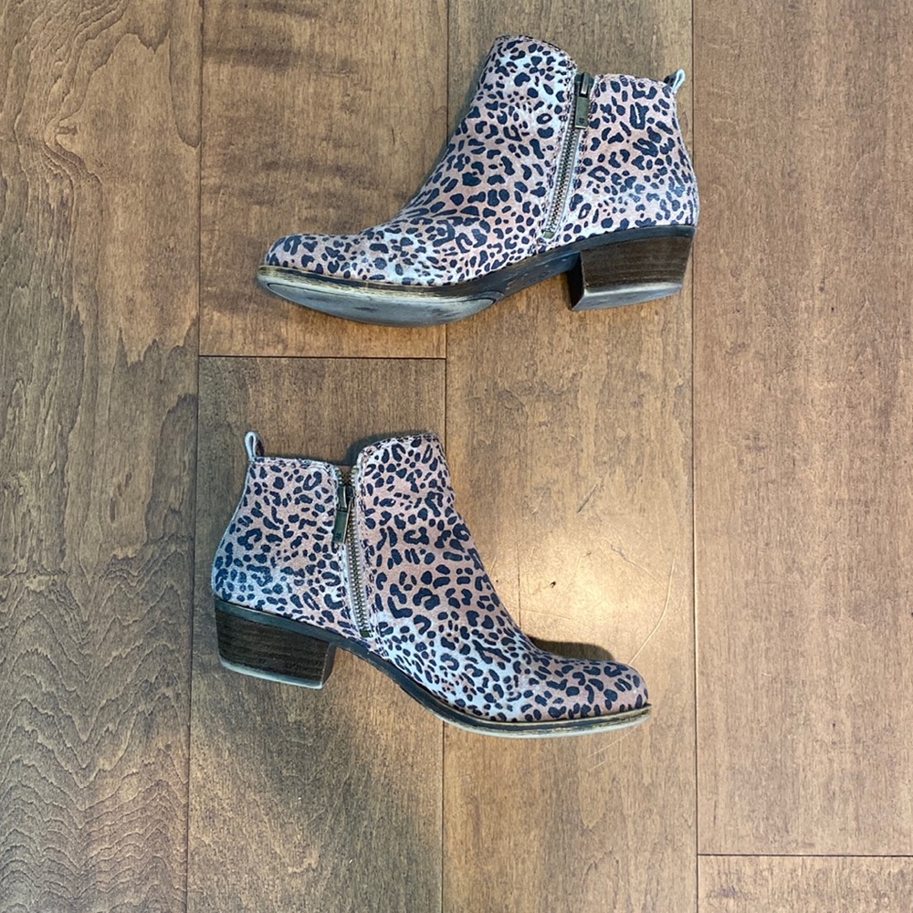 Lucky Brand Cheetah Booties